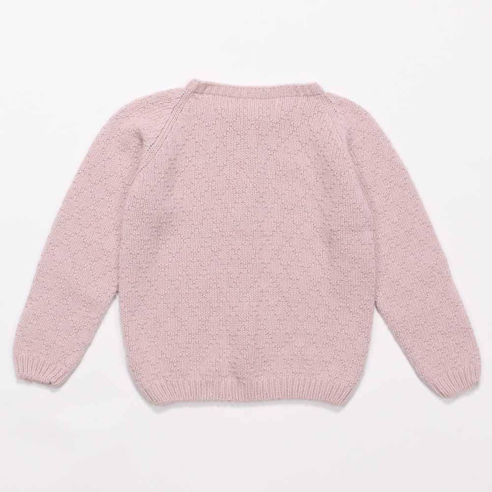 Amaia Kids - Cecile cardigan - Pink アマイアキッズ - カーディガン