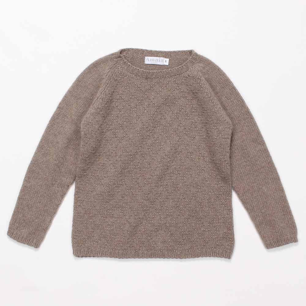 Amaia Kids - Jorge jumper - Taupe アマイアキッズ - セーター 