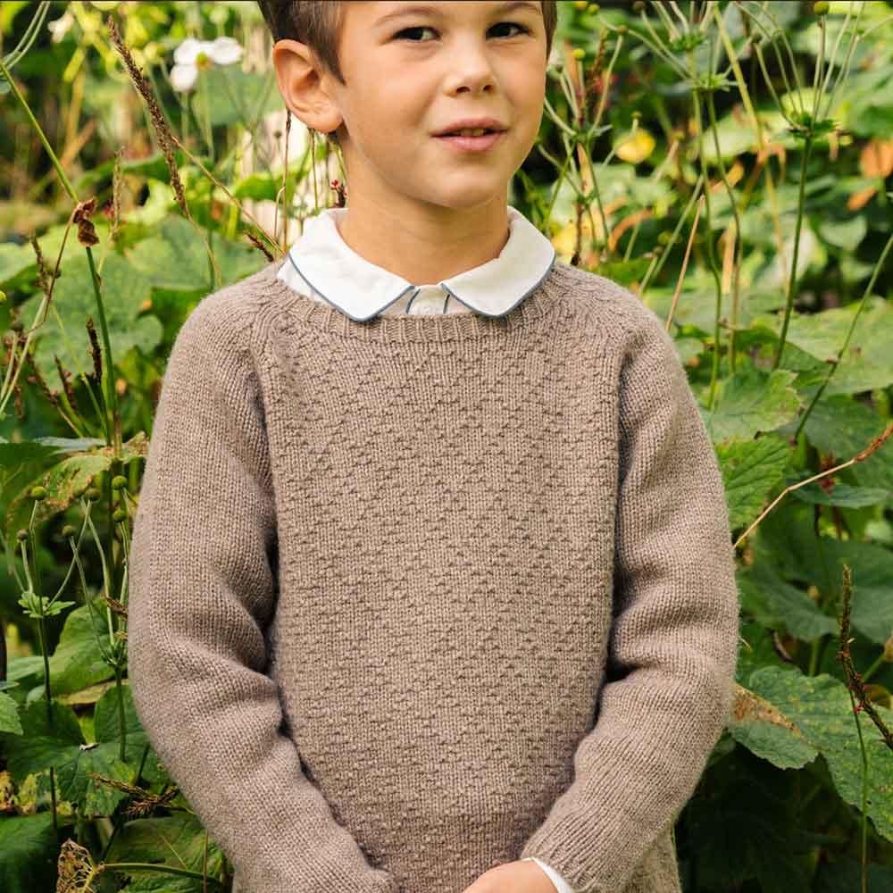 Amaia Kids - Jorge jumper - Taupe アマイアキッズ - セーター