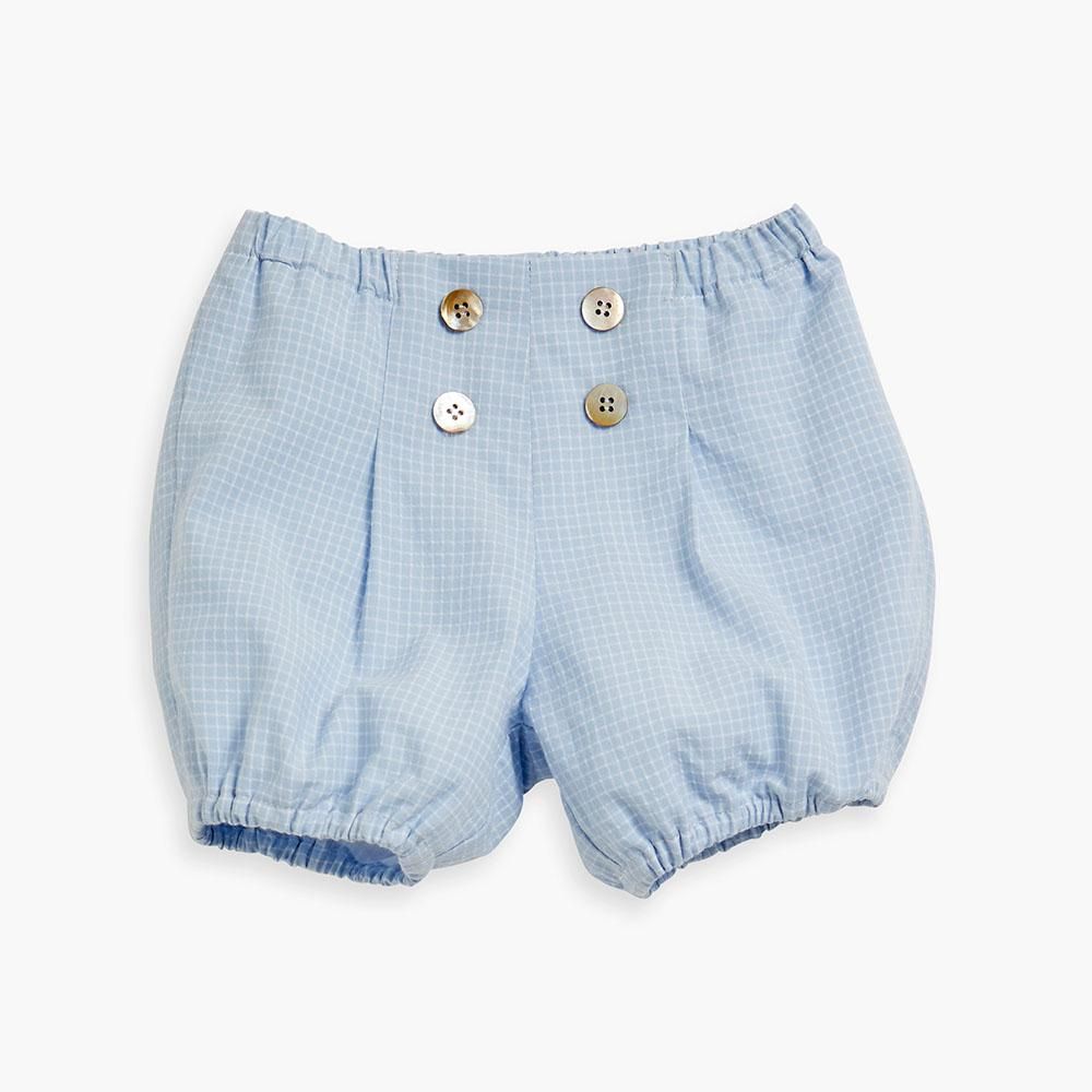 Amaia Kids - Magpie bloomer - Blue mini check ޥå - ֥