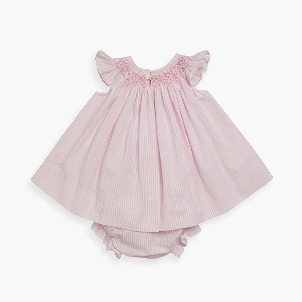 Amaia Kids - Angel set - Baby pink stripe アマイアキッズ Amaia Kids - Angel set - Baby pink stripe アマイアキッズ