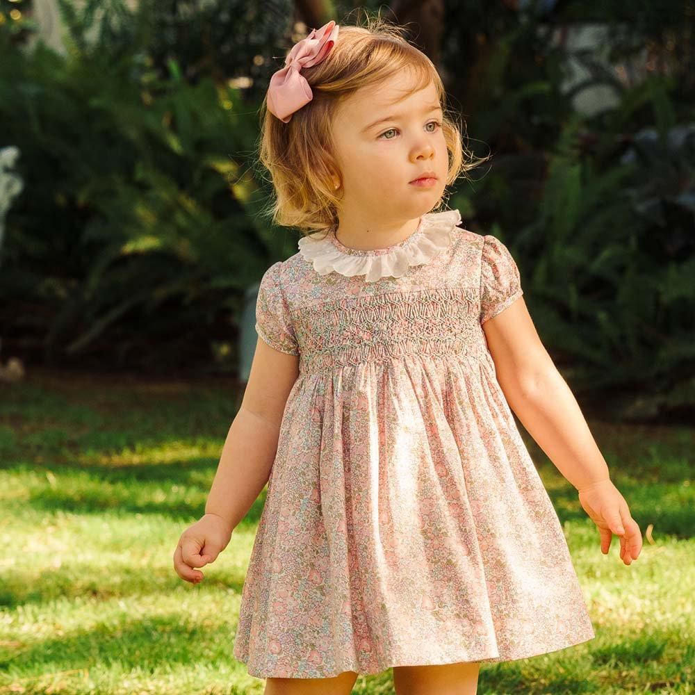 Amaia Kids - Moohren dress - Liberty Pink/Purple Amaia Kids - Moohren dress - Liberty Pink/Purple