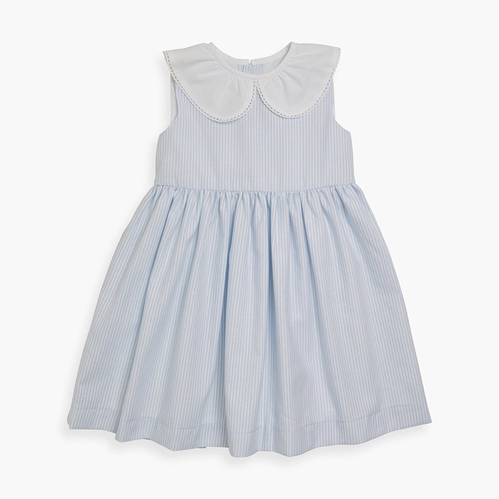 <img class='new_mark_img1' src='https://img.shop-pro.jp/img/new/icons14.gif' style='border:none;display:inline;margin:0px;padding:0px;width:auto;' />Amaia Kids - Lorena dress - Baby blue stripe ޥå - ԡ