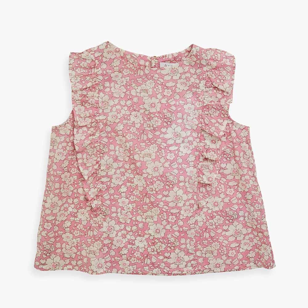 Amaia Kids - Alice top - Liberty pink アマイアキッズ - リバティ