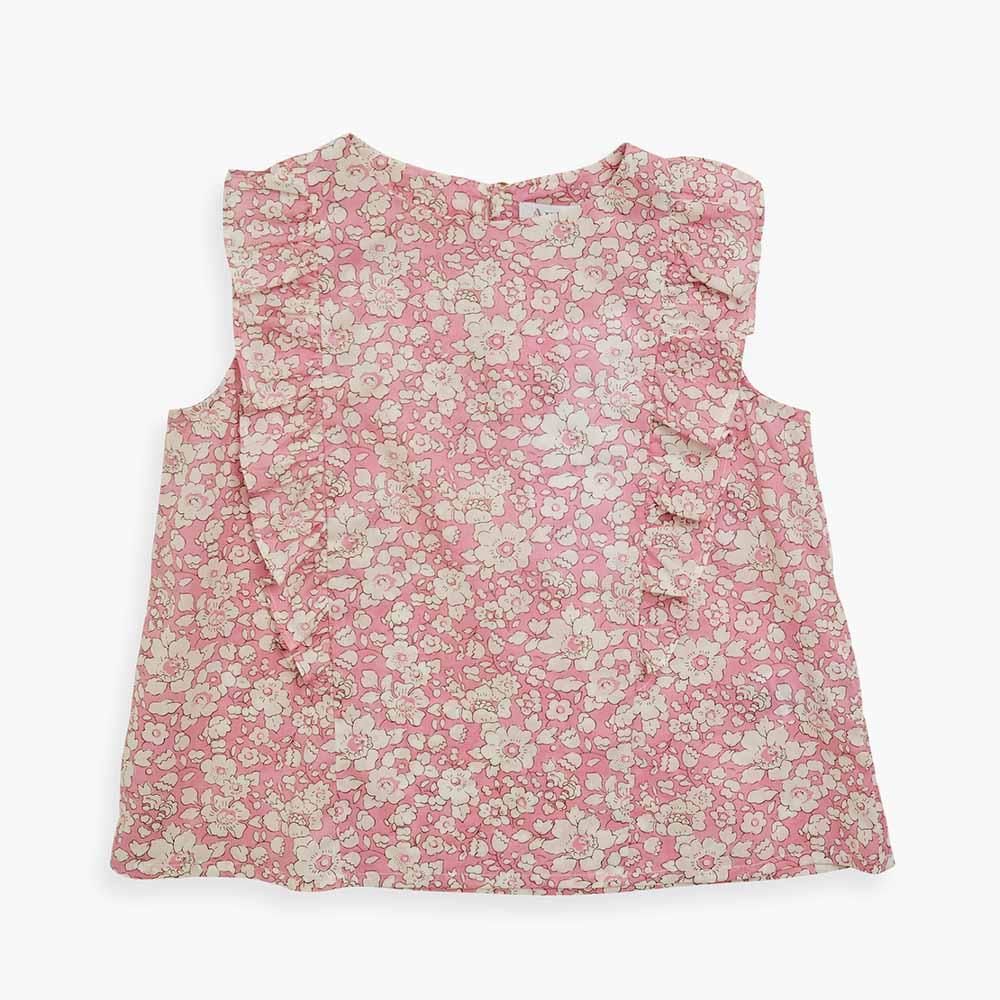 Amaia Kids - Alice top - Liberty pink ޥå - Хƥץȥ֥饦