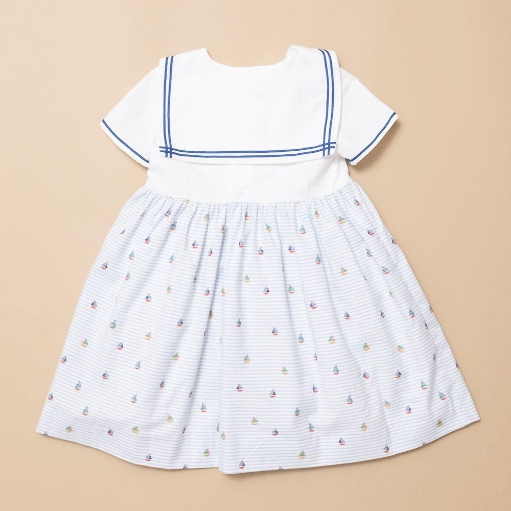 Amaia Kids - Olivia sailor dress - Nautical stripe Amaia Kids - Olivia sailor dress - Nautical stripe