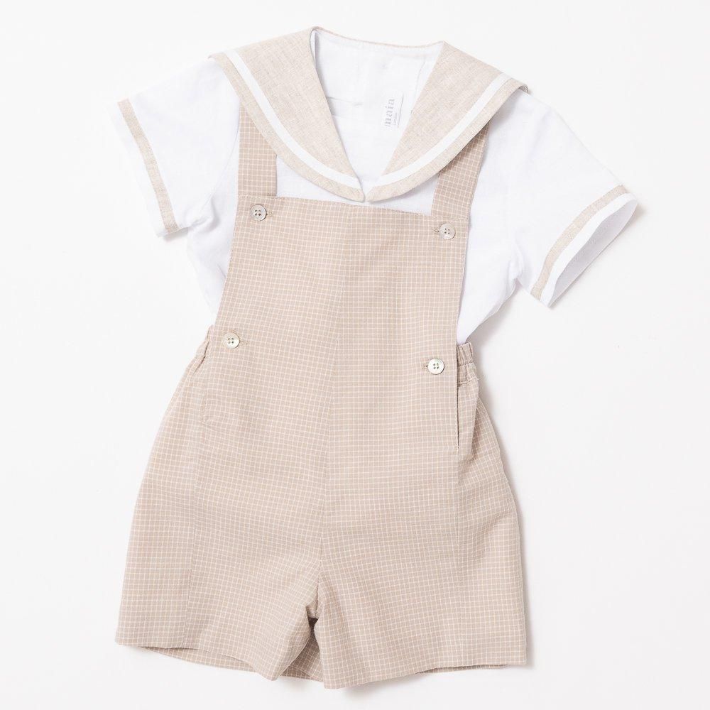 Amaia Kids - Sailor top - Sand beige アマイアキッズ