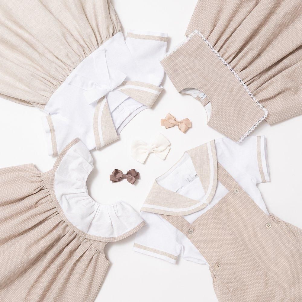 Amaia Kids - Sailor top - Sand beige アマイアキッズ