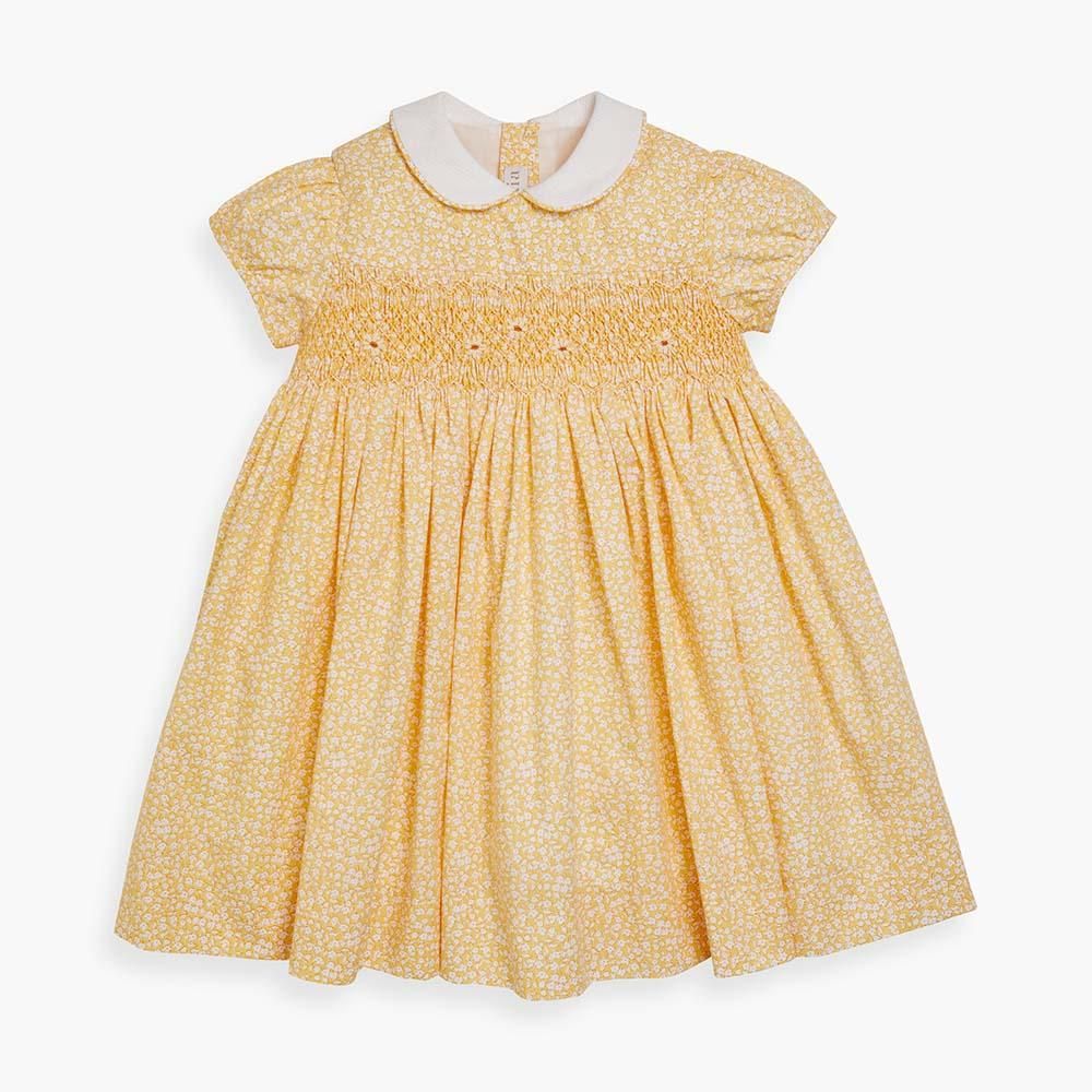 Amaia Kids - Shirley dress - Yellow floral アマイアキッズ 