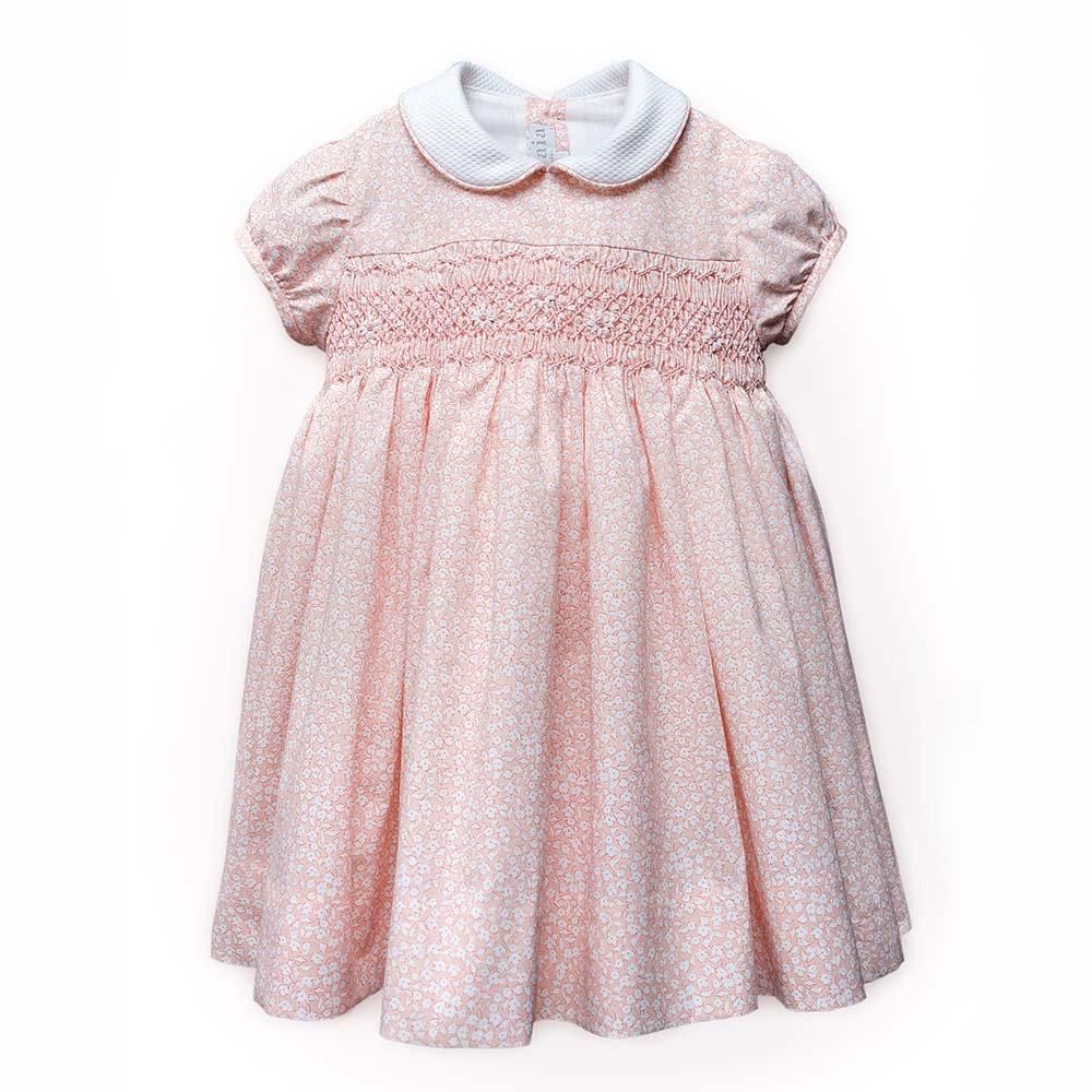 Amaia Kids - Shirley dress - Yellow floral アマイアキッズ Amaia Kids - Shirley dress - Yellow floral アマイアキッズ