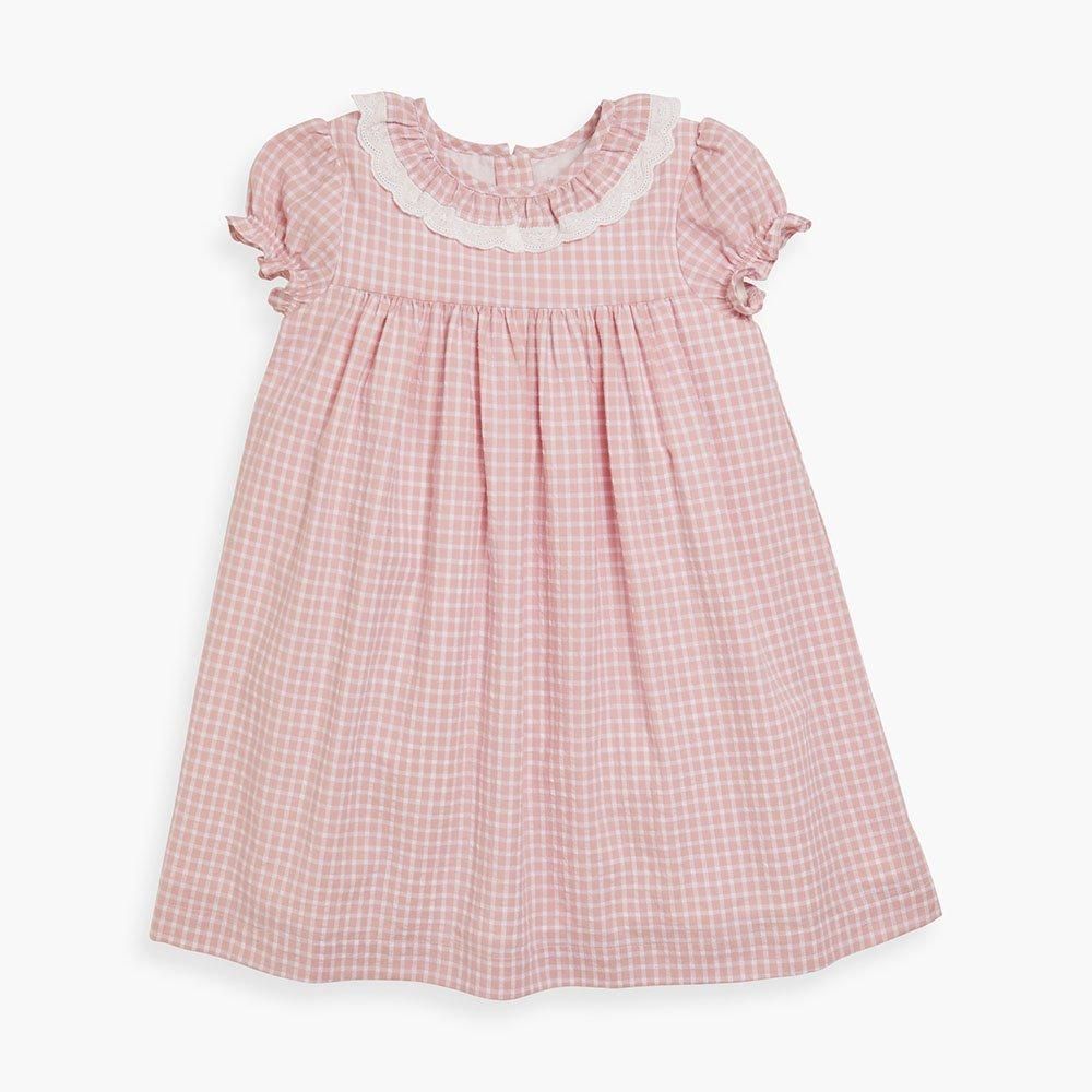Amaia Kids - Pepa dress - Pink check ޥå - ԡ