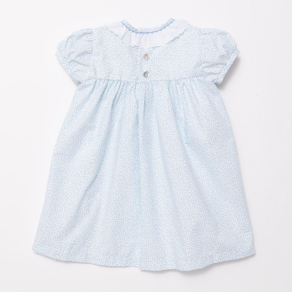 Amaia Kids - Millie dress - Mint blue mini floral