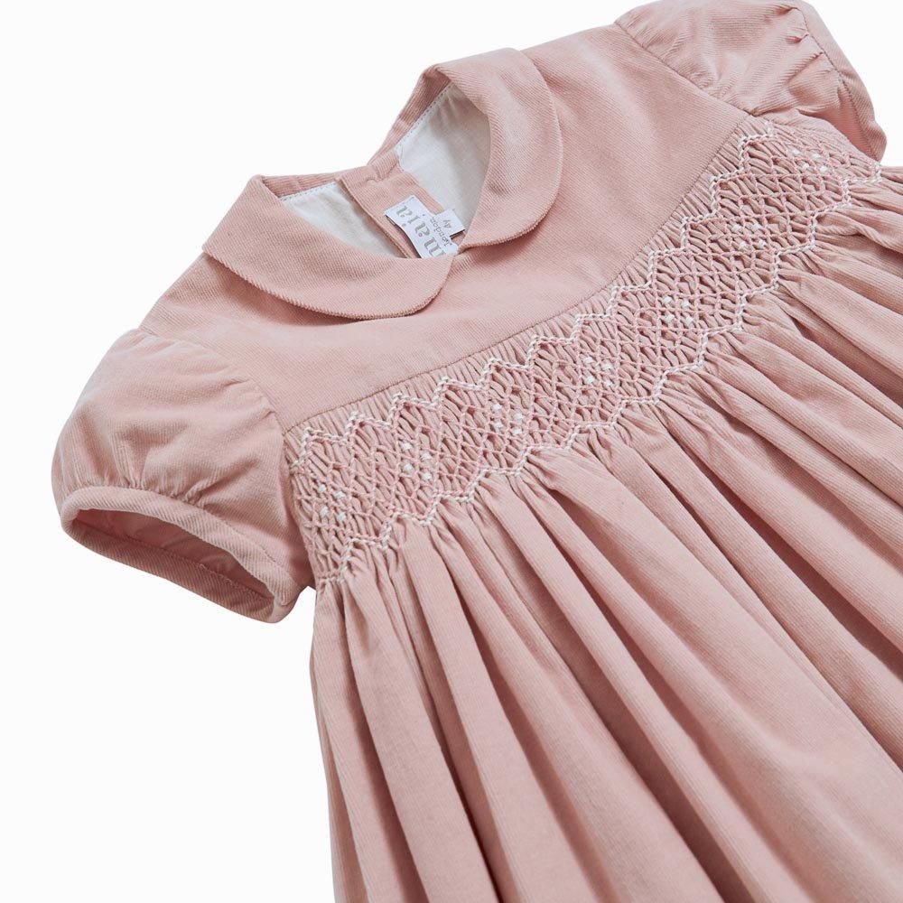 30%OFF】Amaia Kids - Melly dress - Pink corduroy
