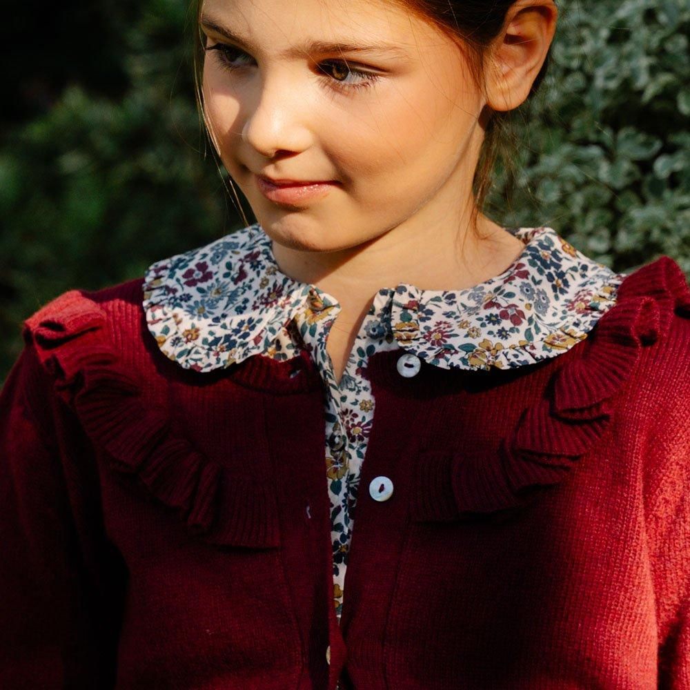 アマイアキッズ　amaiakids リバティ柄　ブラウス　　スカート　２点　4y 40%OFF】Amaia Kids - Gaya top - Liberty Multico floral