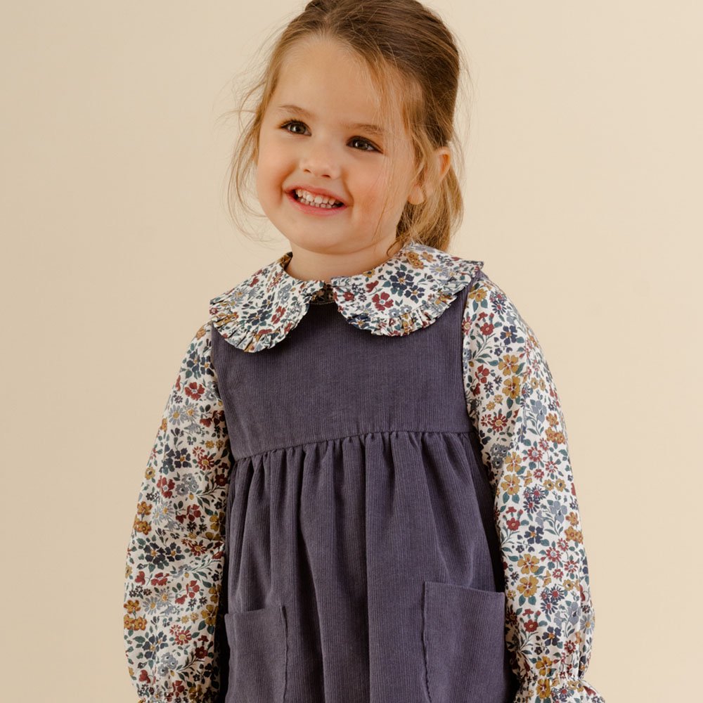 <img class='new_mark_img1' src='https://img.shop-pro.jp/img/new/icons14.gif' style='border:none;display:inline;margin:0px;padding:0px;width:auto;' />Amaia Kids - Gaya top - Liberty Multico floral ޥå - Хƥץȥ֥饦