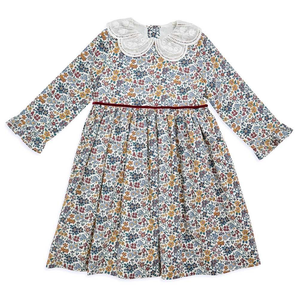 Amaia Kids - Leela girl dress - Liberty Multico floral Amaia Kids - Leela girl dress - Liberty Multico floral