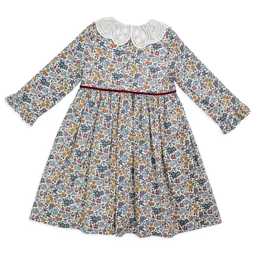 Amaia Kids - Leela girl dress - Liberty Multico floral Amaia Kids - Leela girl dress - Liberty Multico floral