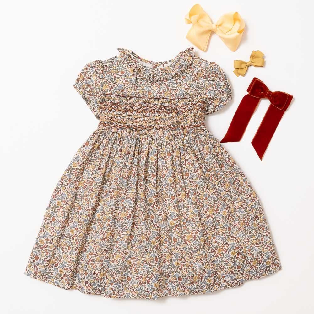 Amaia Kids - Moohren dress - Liberty Multico mini floral Amaia Kids - Moohren dress - Liberty Multico mini floral
