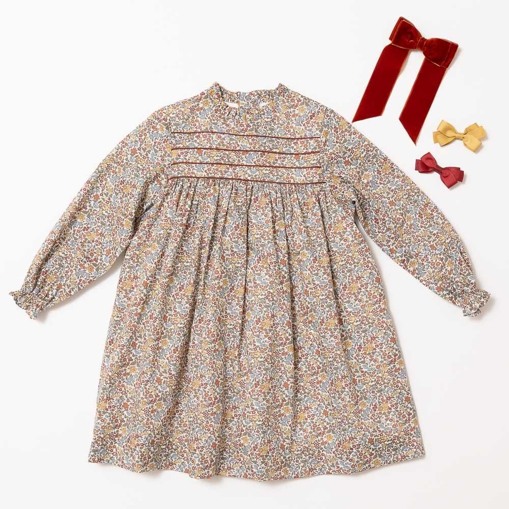 Amaia Kids - Villa dress - Liberty Multico mini floral Amaia Kids - Villa dress - Liberty Multico mini floral