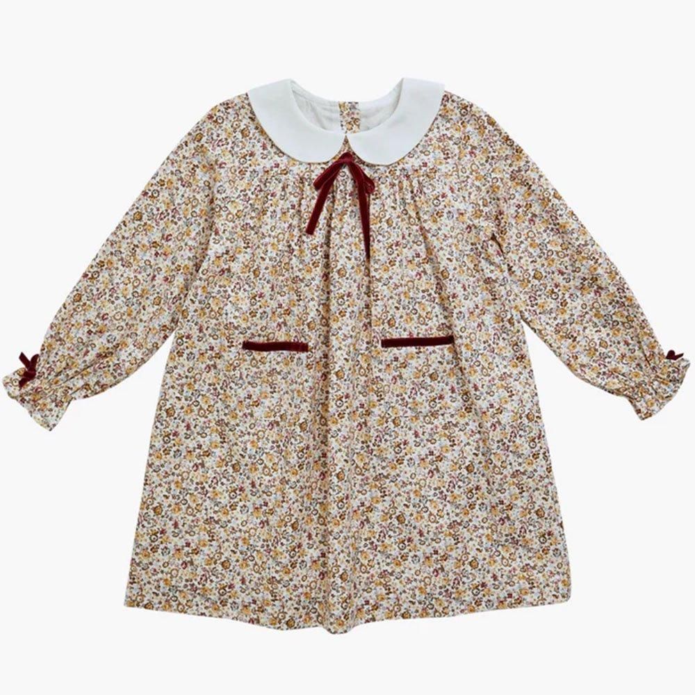 Amaia Kids - Leela dress - Multico mini floral Amaia Kids - Leela dress - Multico mini floral