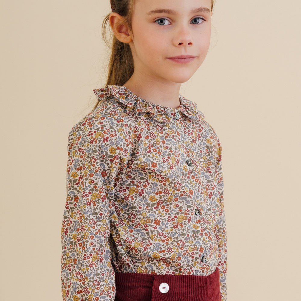 <img class='new_mark_img1' src='https://img.shop-pro.jp/img/new/icons14.gif' style='border:none;display:inline;margin:0px;padding:0px;width:auto;' />Amaia Kids - Amelia blouse  - Liberty Multico mini floral ޥå - Хƥץȥ֥饦