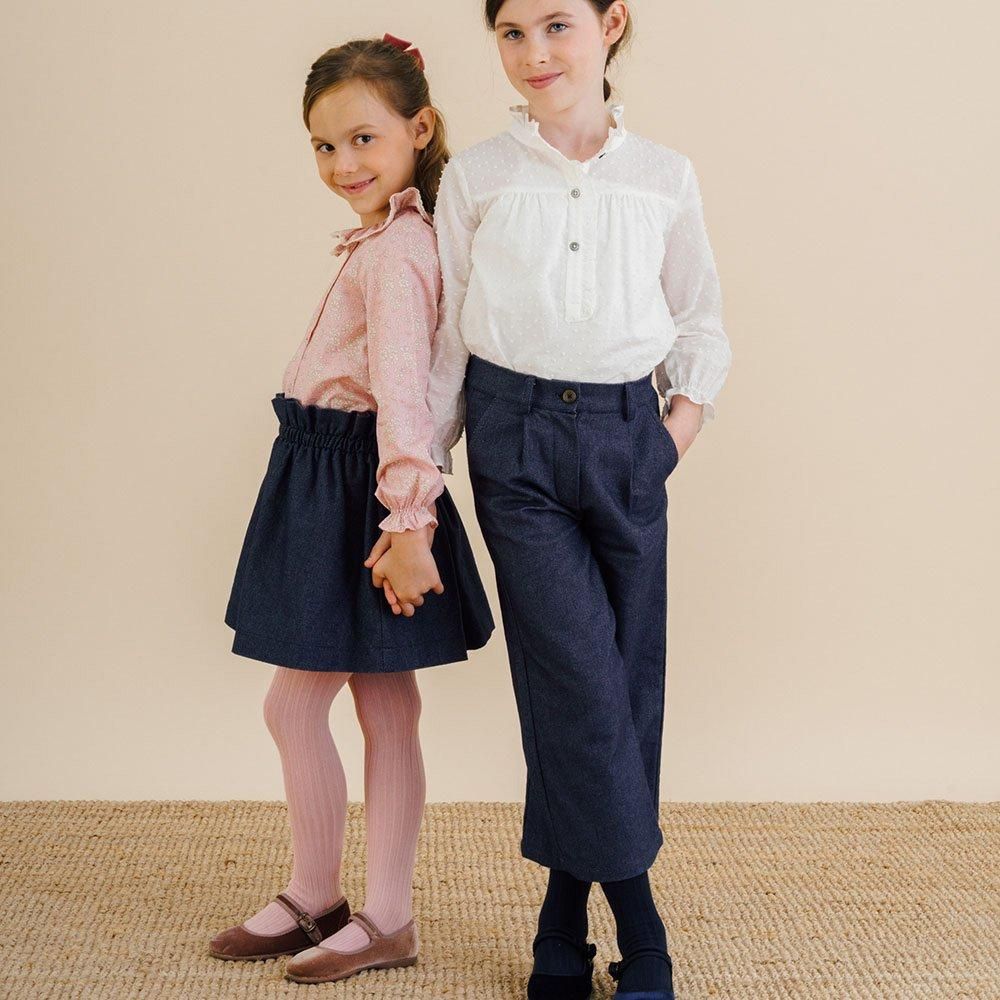 【新品】アマイアキッズ　スカート　チェック　8Y 新品】アマイアキッズ スカート チェック 8Y