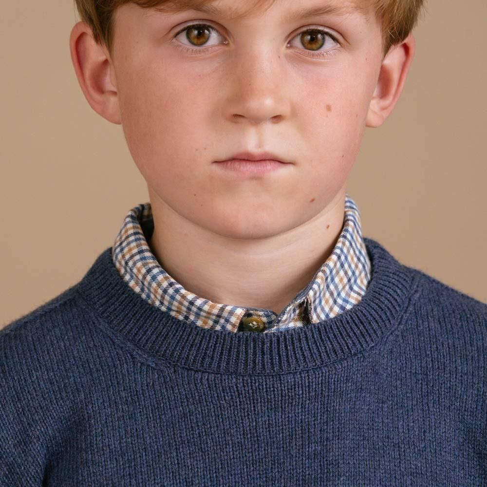 Amaia Kids - Paul jumper - Navy blue ޥå - 