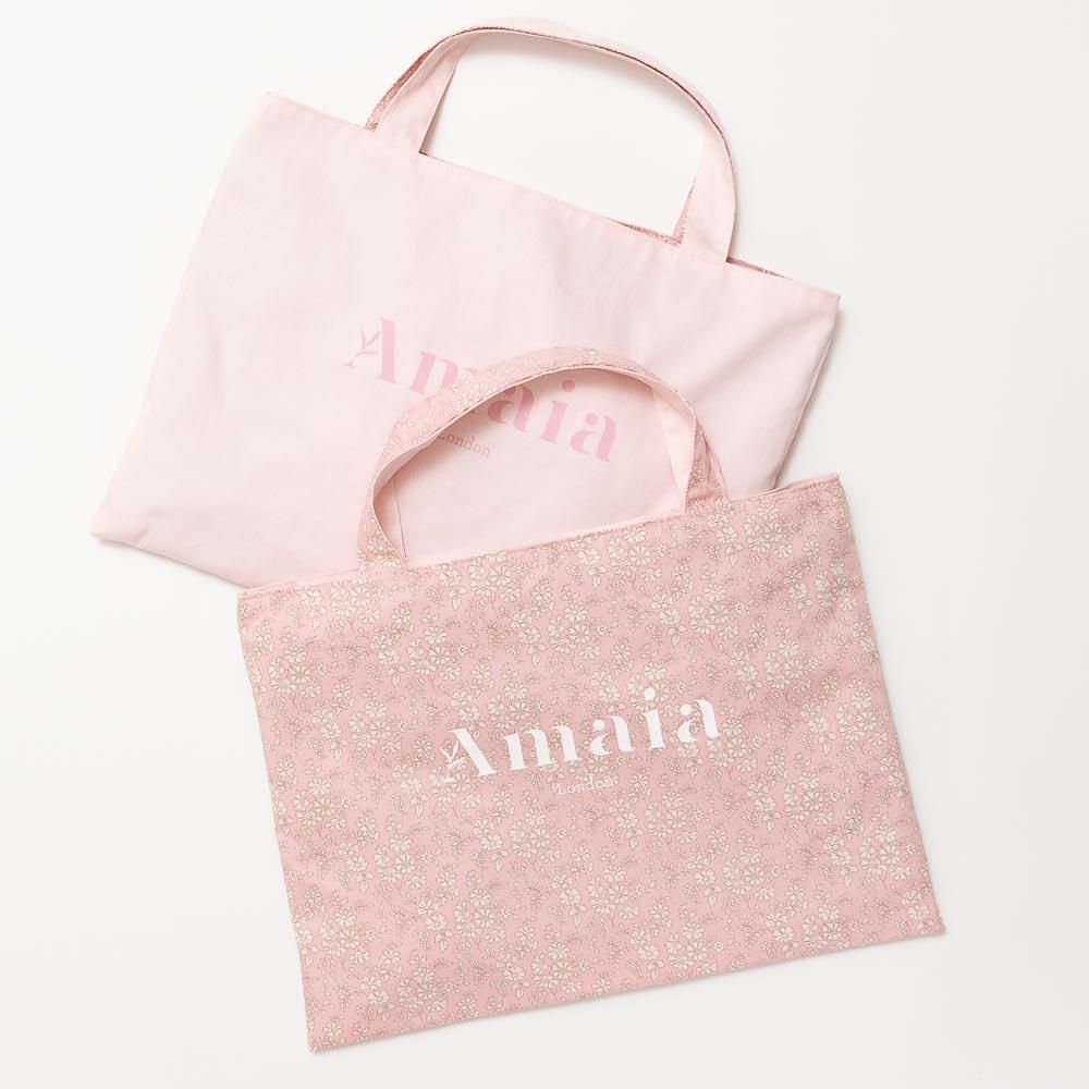 人気アイテムランキング(新品)  Amaia Kids - Liberty Pink bag アマイアキッズ - リバティ 手提げ・レッスンバッグ・入園グッズ