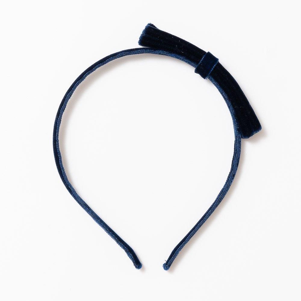Amaia Kids - Velvet Hair Bands ޥå - ٥٥åǺإХɡNavy