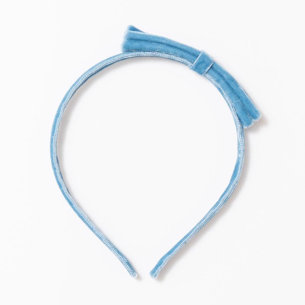 Amaia Kids - Velvet Hair Bands ޥå - ٥٥åǺإХɡBlue