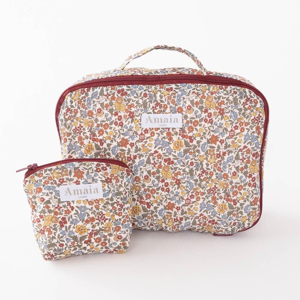 Amaia Kids - Liberty Multico mini floral pouch set ޥå - Хƥץȥݡå