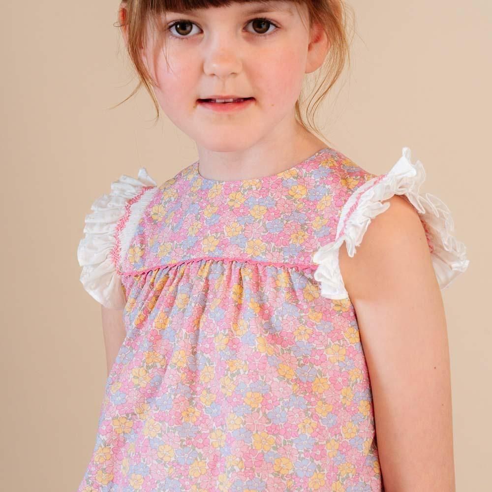 <img class='new_mark_img1' src='https://img.shop-pro.jp/img/new/icons14.gif' style='border:none;display:inline;margin:0px;padding:0px;width:auto;' />Amaia Kids - Hydra top - Liberty Baby pink ޥå - å󥰻ɽХƥץȥ֥饦
