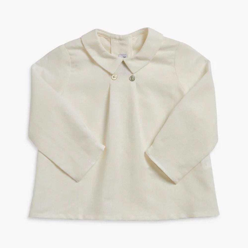 <img class='new_mark_img1' src='https://img.shop-pro.jp/img/new/icons14.gif' style='border:none;display:inline;margin:0px;padding:0px;width:auto;' />Amaia Kids - Romeo shirt - Ivory ޥå - Ĺµ