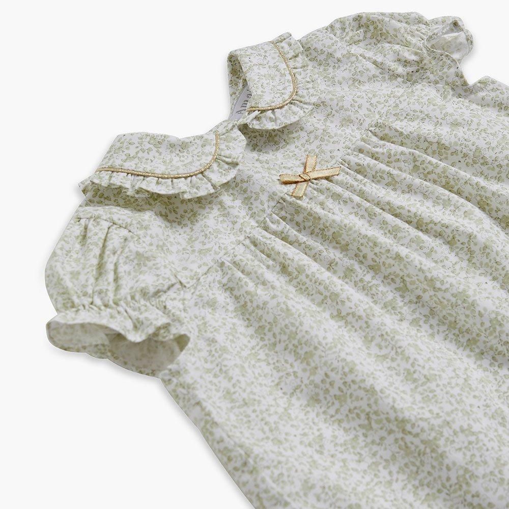 20%OFF】Amaia Kids - Elodie set - Pale green floral