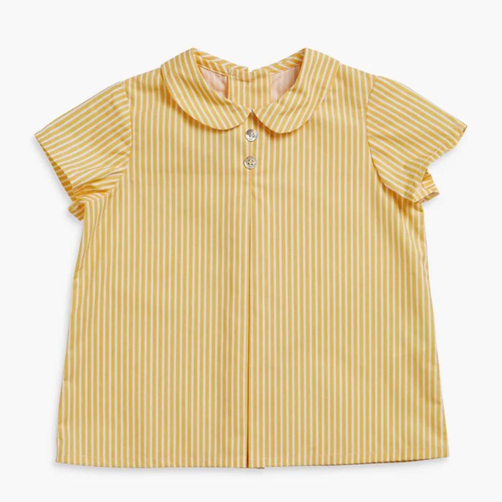<img class='new_mark_img1' src='https://img.shop-pro.jp/img/new/icons14.gif' style='border:none;display:inline;margin:0px;padding:0px;width:auto;' />Amaia Kids - Darius shirt - Yellow stripe ޥå - Ⱦµ