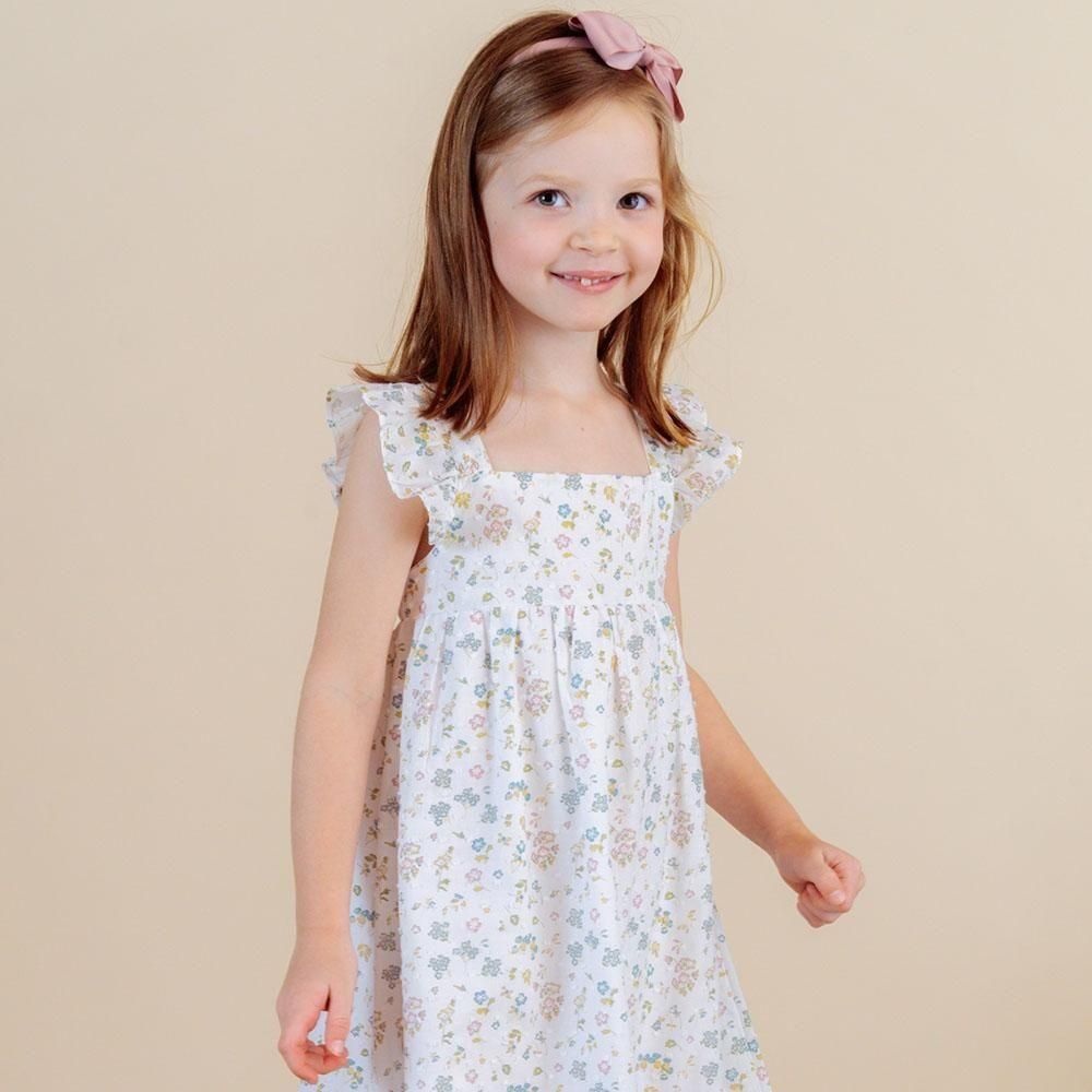 <img class='new_mark_img1' src='https://img.shop-pro.jp/img/new/icons14.gif' style='border:none;display:inline;margin:0px;padding:0px;width:auto;' />Amaia Kids - Ibiza dress - Multico floral plumeti ޥå - ԡ