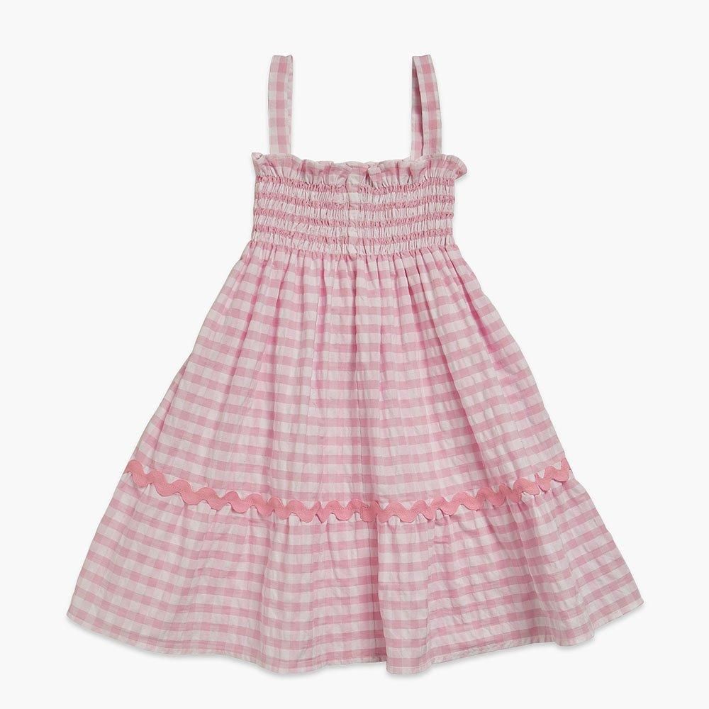 20%OFF】Amaia Kids - Lily dress - Pink check アマイアキッズ