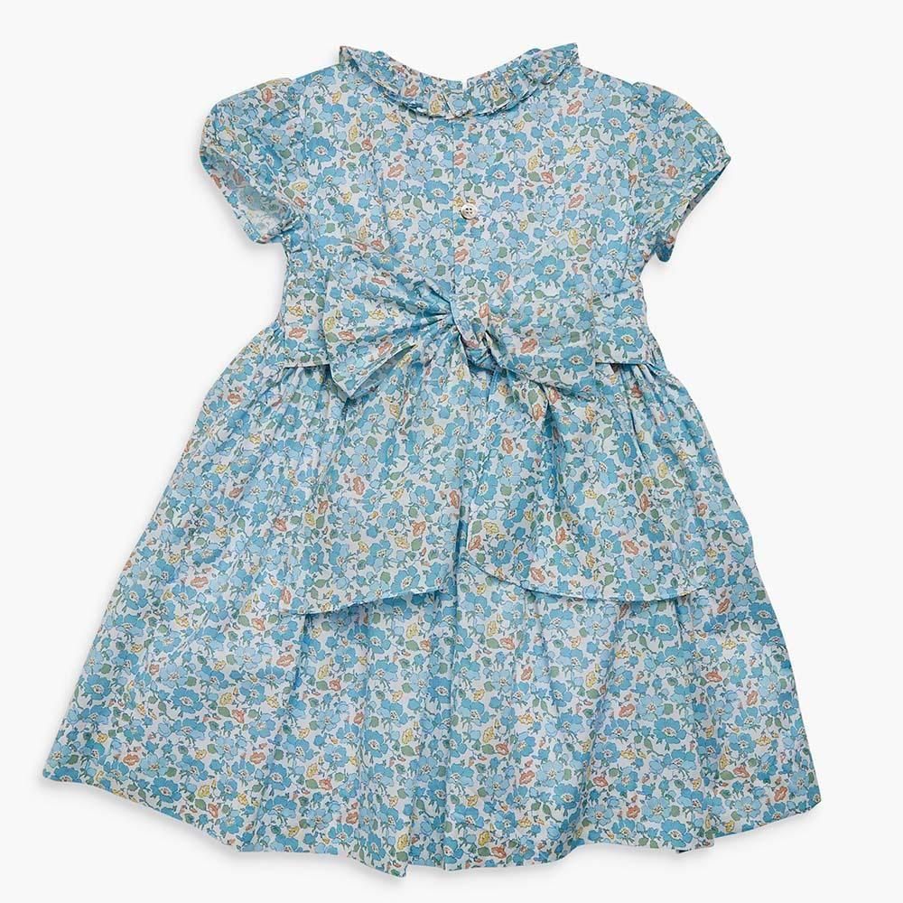 Amaia Kids - Moohren dress - Liberty Blue アマイアキッズ