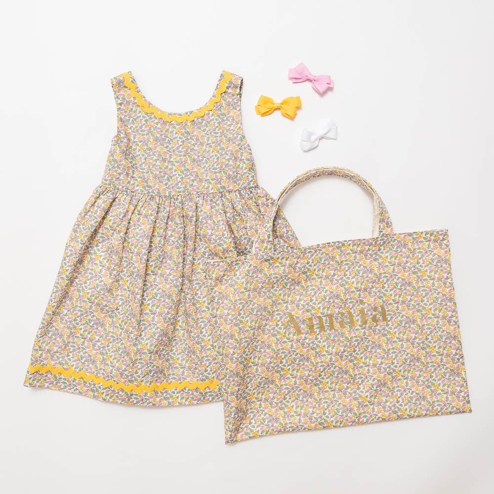 Amaia Kids - Liberty Orchard bag アマイアキッズ - リバティ