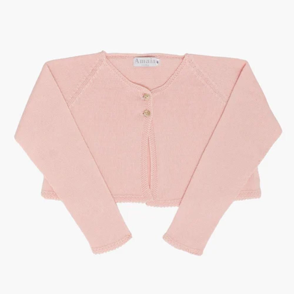 Amaia Kids - Puce cardigan - Beige アマイアキッズ - ベビー