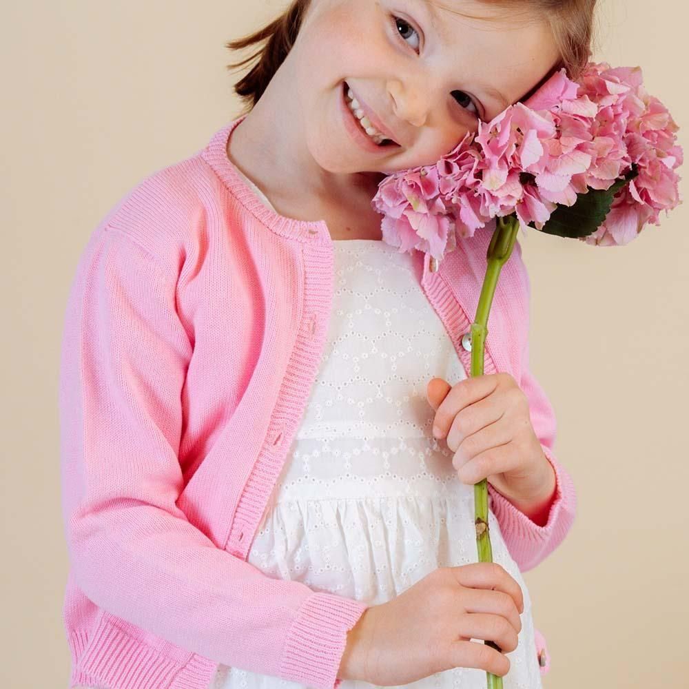 <img class='new_mark_img1' src='https://img.shop-pro.jp/img/new/icons14.gif' style='border:none;display:inline;margin:0px;padding:0px;width:auto;' />Amaia Kids - Patty cardigan - Pink ޥå - ǥ