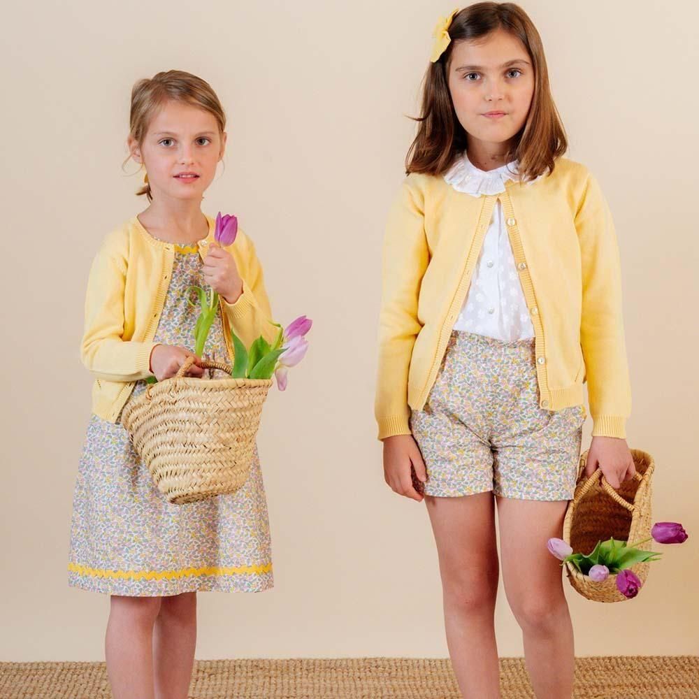 <img class='new_mark_img1' src='https://img.shop-pro.jp/img/new/icons14.gif' style='border:none;display:inline;margin:0px;padding:0px;width:auto;' />Amaia Kids - Patty cardigan - Yellow ޥå - ǥ