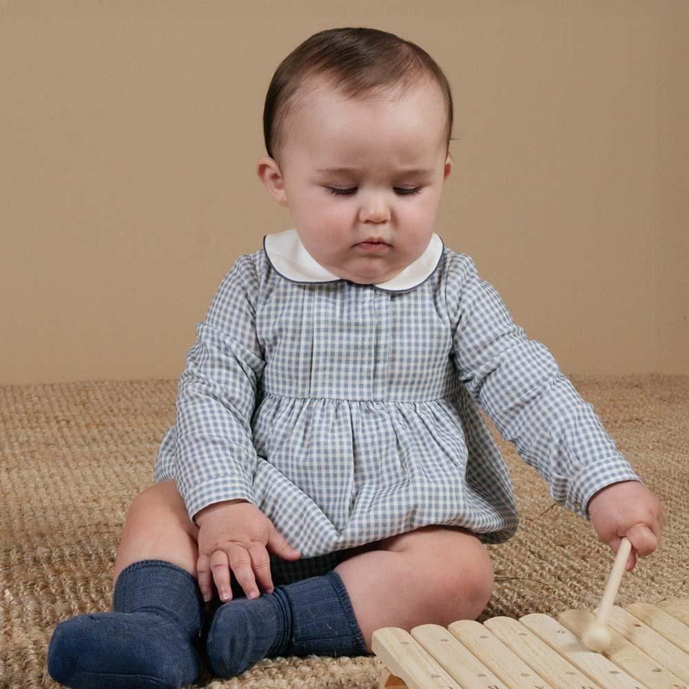<img class='new_mark_img1' src='https://img.shop-pro.jp/img/new/icons14.gif' style='border:none;display:inline;margin:0px;padding:0px;width:auto;' />Amaia Kids - Alex romper - Blue check ޥå - ٥ӡѡ