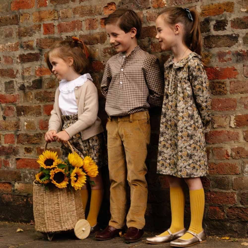 Amaia Kids - Antoinette dress - Floral アマイアキッズ - ワンピース