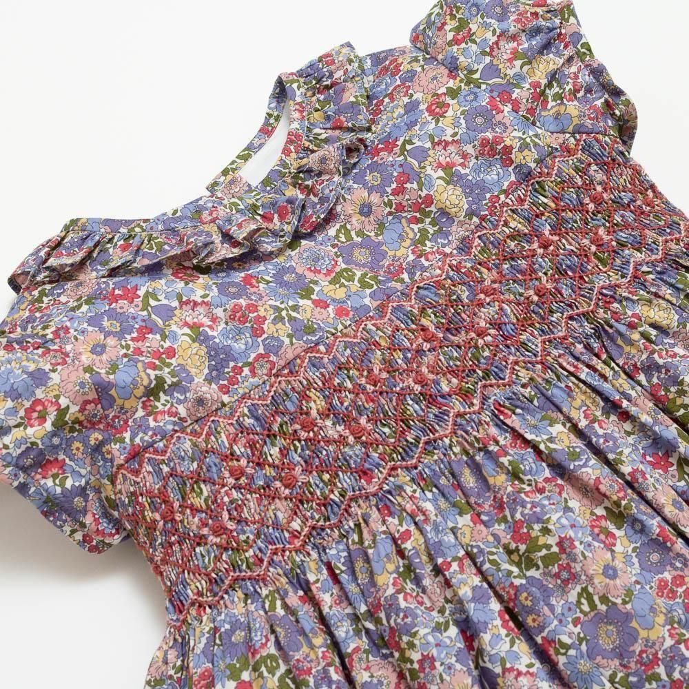 Amaia Kids - Moohren dress - Liberty Plum/Pink floral
