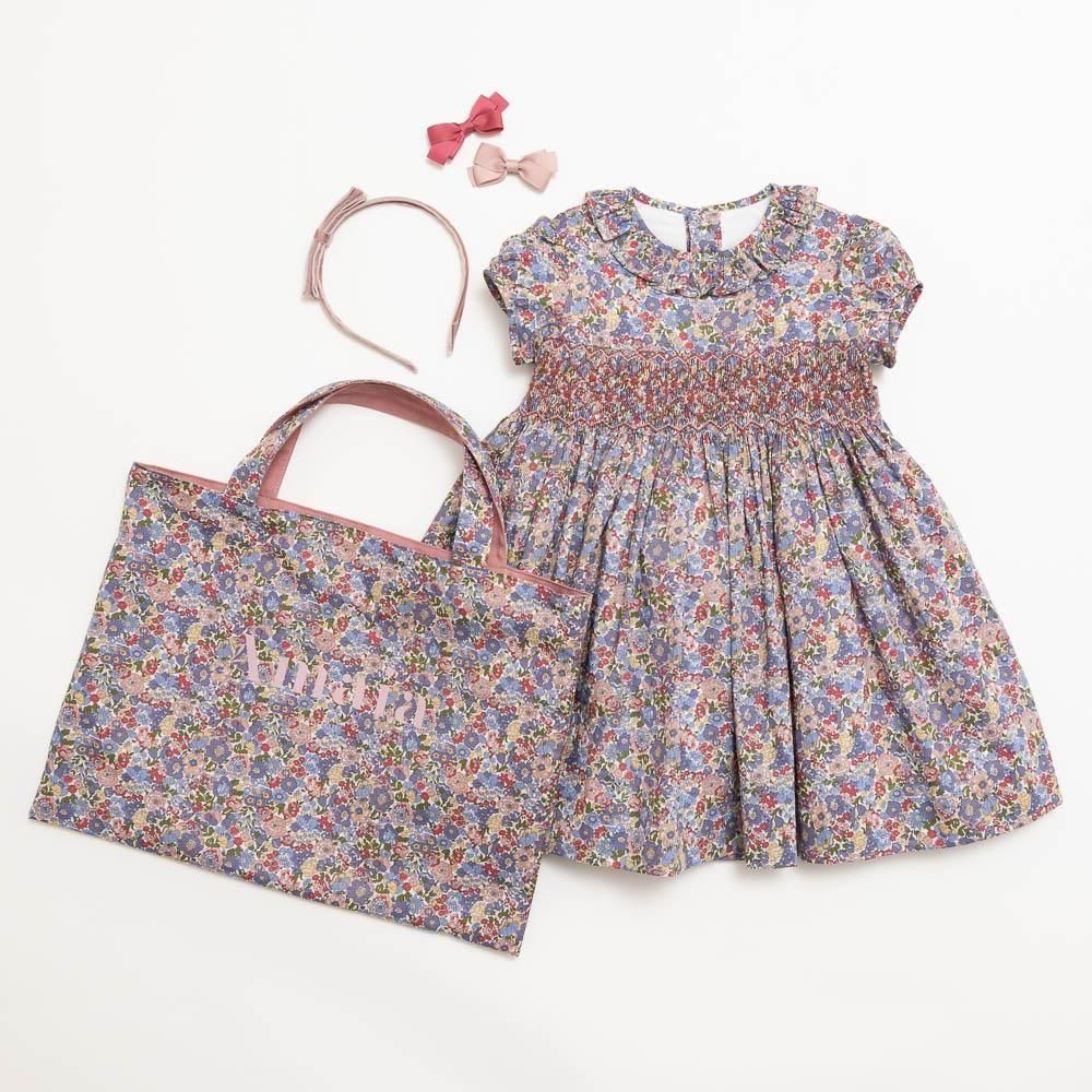 Amaia Kids - Moohren dress - Liberty Plum/Pink floral
