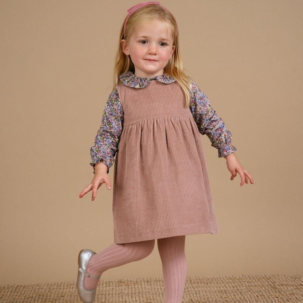 <img class='new_mark_img1' src='https://img.shop-pro.jp/img/new/icons14.gif' style='border:none;display:inline;margin:0px;padding:0px;width:auto;' />Amaia Kids - Pichi dress - Dusty pink corduroy ޥå - ǥѡ