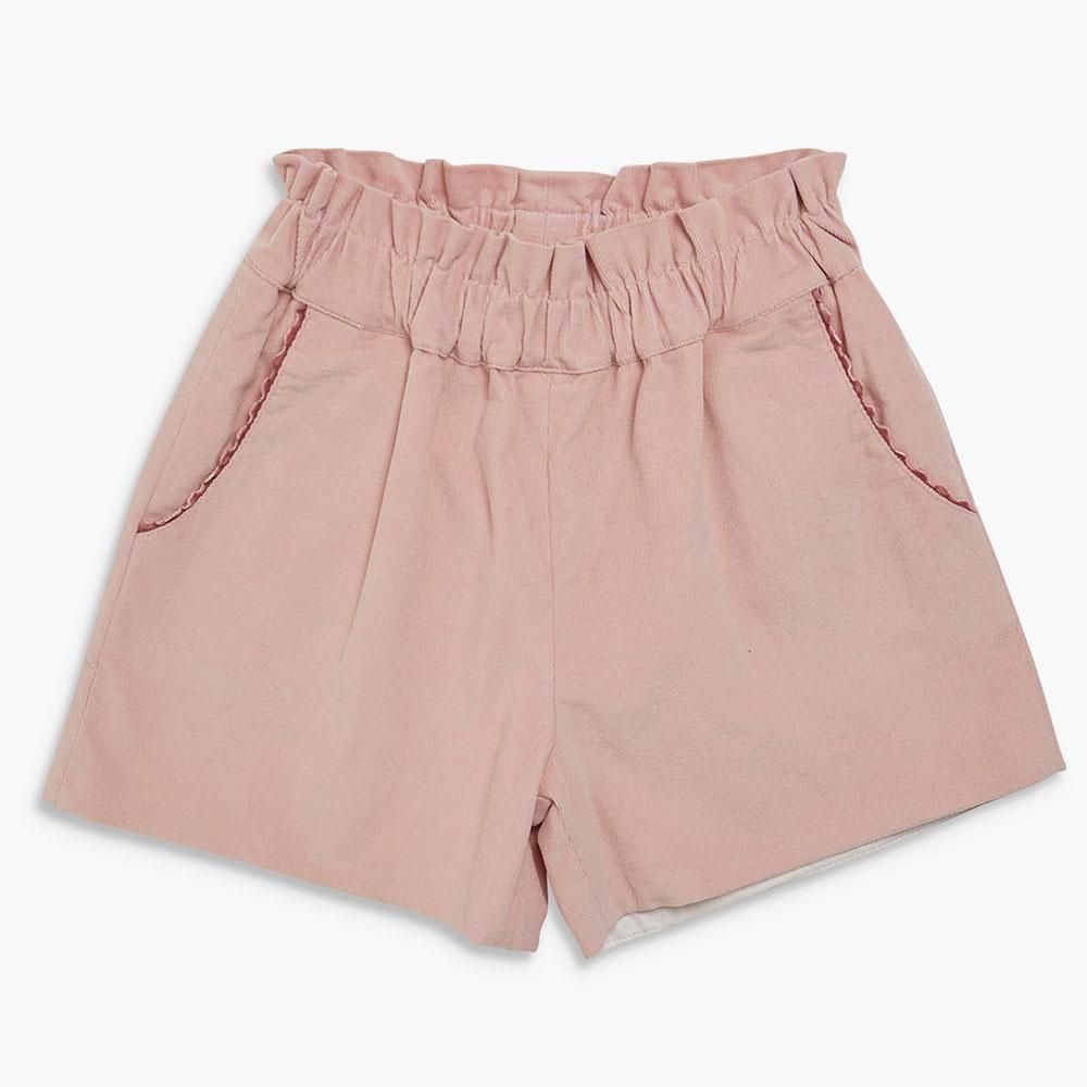 Amaia Kids - Freesia short - Pink corduroy アマイアキッズ