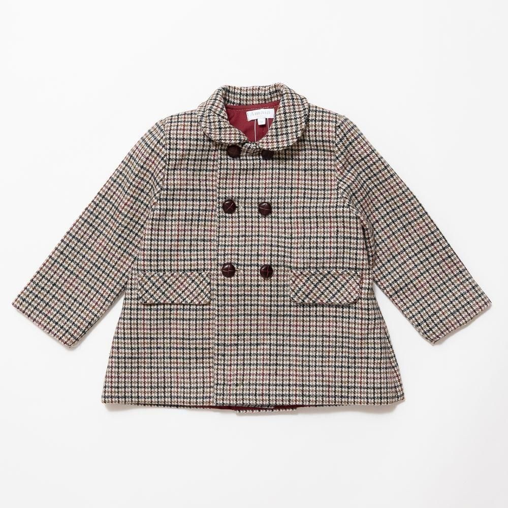 アマイアキッズ3y Amaia Kids - Alex romper - Grey check アマイアキッズ