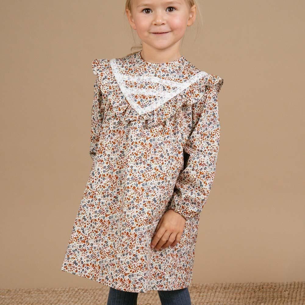 Amaia Kids - Avie dress - Liberty Phoebe アマイアキッズ